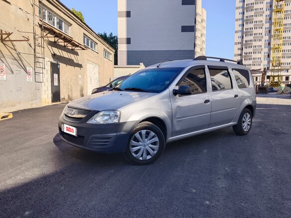 2014 Lada (ВАЗ) Largus I, серебристый, 580000 рублей - вид 6