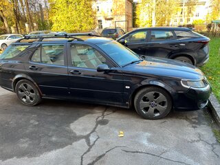 2009 Saab 9-5 I Рестайлинг 2, чёрный, 600000 рублей, вид 4