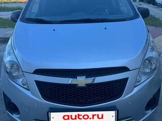 2012 Chevrolet Spark III, серебристый, 560000 рублей, вид 1