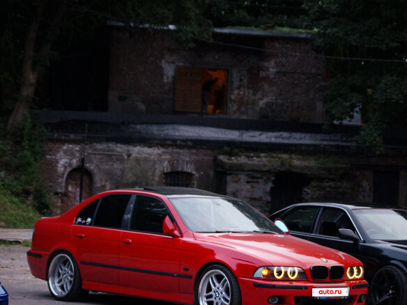 1998 BMW 5 серии 530d IV (E39), красный, 950000 рублей - вид 19