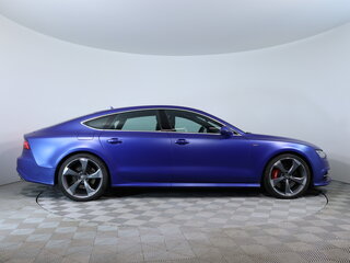 2016 Audi A7 I (4G) Рестайлинг, синий, 2190000 рублей, вид 4