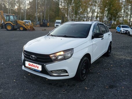 2021 Lada (ВАЗ) Vesta SW I, белый, 752550 рублей, вид 2
