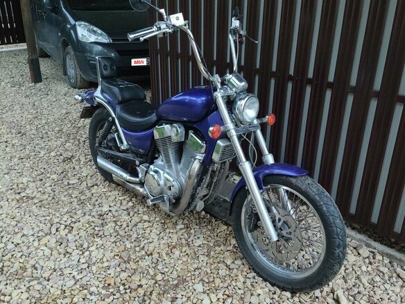 1991 Suzuki Intruder VS 1400, синий, 450000 рублей - вид 6