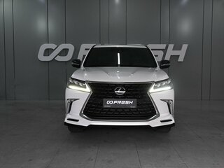 2021 Lexus LX 570 III Рестайлинг 2, белый, 9979000 рублей, вид 3