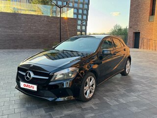 2017 Mercedes-Benz A-Класс 180 III (W176) Рестайлинг, чёрный, 1345000 рублей, вид 1