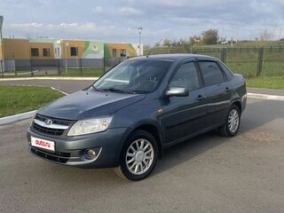 2013 Lada (ВАЗ) Granta I, синий, 490000 рублей, вид 4