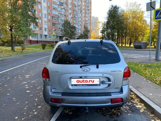2005 Hyundai Santa Fe I, серебристый, 580000 рублей, вид 5