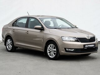2019 Skoda Rapid I Рестайлинг, бежевый, 1340000 рублей, вид 1