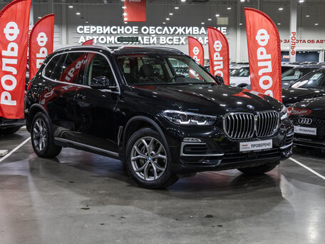 2019 BMW X5 40i IV (G05/G18), чёрный, 4499700 рублей, вид 5