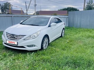 2011 Hyundai Sonata VI (YF), белый, 880000 рублей, вид 1
