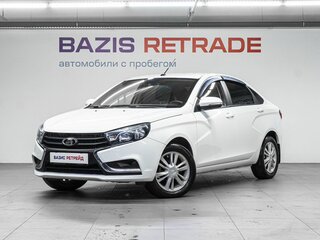 2019 Lada (ВАЗ) Vesta I, белый, 1049000 рублей, вид 1