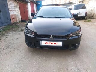 2008 Mitsubishi Lancer X, чёрный, 765000 рублей, вид 1