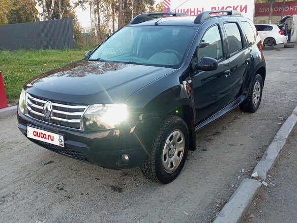 2013 Renault Duster I, чёрный, 880000 рублей