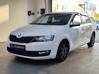 2019 Skoda Rapid I Рестайлинг, белый, 1150000 рублей, вид 1