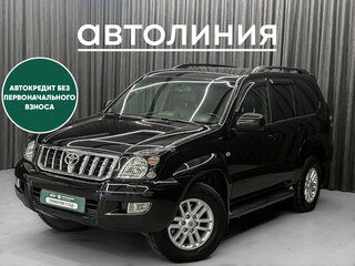 2005 Toyota Land Cruiser Prado 4-speed 120 Series, чёрный, 1850000 рублей, вид 1