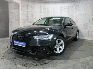 2012 Audi A6 IV (C7), чёрный, 1349000 рублей, вид 1