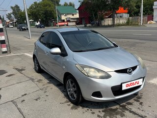 2008 Mazda 2 II (DE), серебристый, 550000 рублей, вид 2