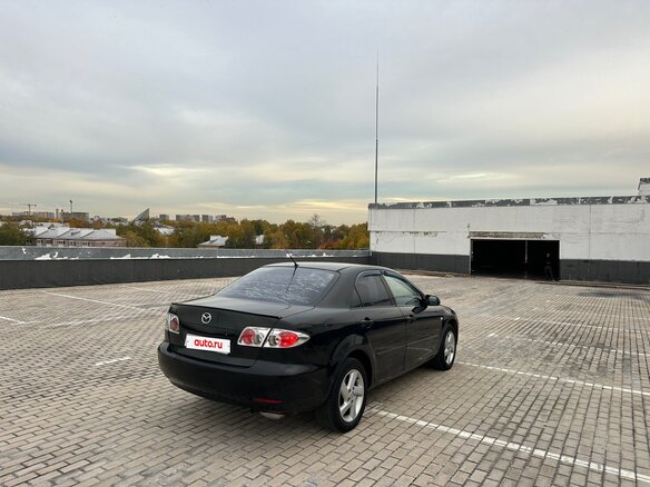 2004 Mazda 6 I (GG), чёрный, 265000 рублей - вид 3