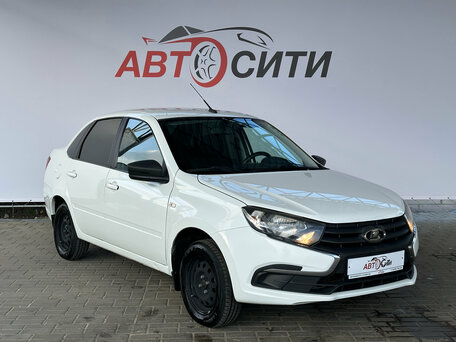 2019 Lada (ВАЗ) Granta I Рестайлинг, белый, 525000 рублей, вид 2