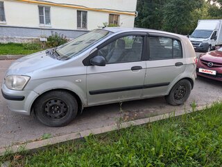 2002 Hyundai Getz I, серебристый, 220000 рублей, вид 4