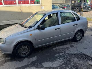 2007 Lada (ВАЗ) Kalina I, серебристый, 115000 рублей, вид 3