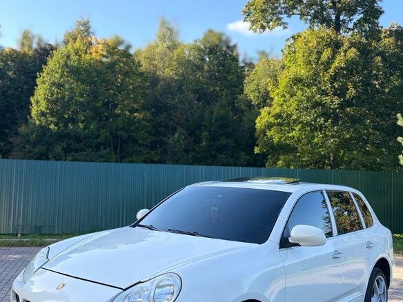 2004 Porsche Cayenne I (955), белый, 930000 рублей - вид 6