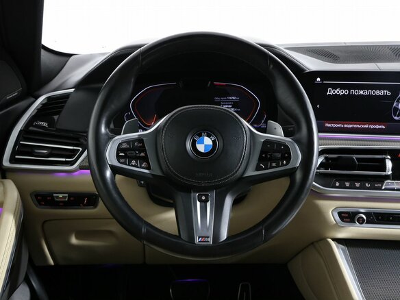 2021 BMW X6 40i III (G06), серый, 7192000 рублей - вид 20