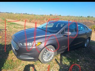 2012 Ford Fusion (North America) II, серый, 950000 рублей, вид 1