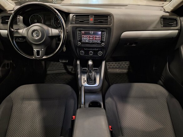 2012 Volkswagen Jetta VI, синий, 1150000 рублей - вид 9