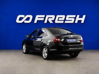 2018 Skoda Rapid I Рестайлинг, чёрный, 1479196 рублей, вид 2