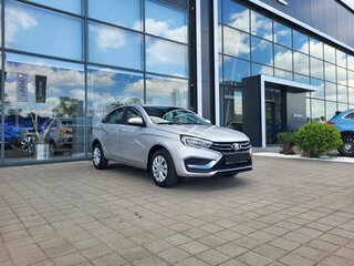 2026 Lada (ВАЗ) Vesta I Рестайлинг (NG), серебристый, 1755000 рублей, вид 3