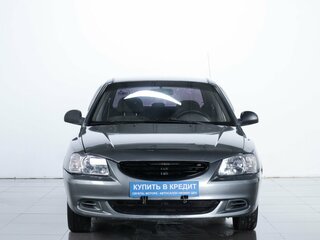 2004 Hyundai Accent ТагАЗ II, серый, 359000 рублей, вид 2