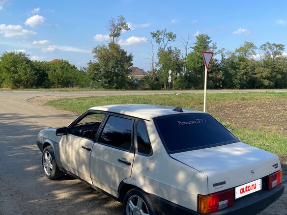 1996 Lada (ВАЗ) 21099, бежевый, 95000 рублей - вид 5