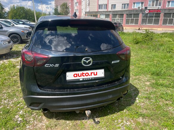 2015 Mazda CX-5 I Рестайлинг, чёрный, 1200000 рублей - вид 6