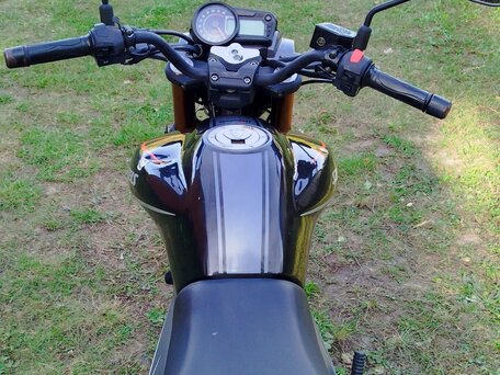2014 Stels Flame 200, чёрный, 97000 рублей, вид 4