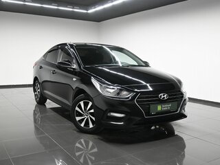 2018 Hyundai Solaris II, чёрный, 1240000 рублей, вид 5