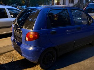 2004 Daewoo Matiz I Рестайлинг, синий, 160000 рублей, вид 4