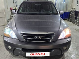 2008 Kia Sorento I Рестайлинг, серый, 1250000 рублей, вид 1