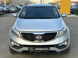 2012 Kia Sportage III, серый, 1385000 рублей, вид 2