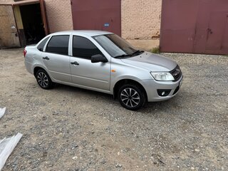 2012 Lada (ВАЗ) Granta I, серебристый, 385000 рублей, вид 3