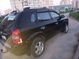 2007 Hyundai Tucson I, чёрный, 750000 рублей, вид 3
