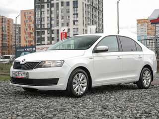 2019 Skoda Rapid I Рестайлинг, белый, 1449000 рублей, вид 2
