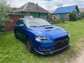 2008 Mitsubishi Lancer X, синий, 700000 рублей, вид 1
