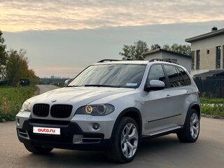 2008 BMW X5 30d II (E70), серебристый, 1800000 рублей, вид 1