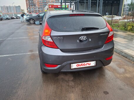 2011 Hyundai Solaris I, серый, 660000 рублей, вид 5