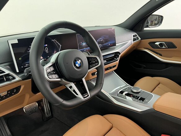 2026 BMW 3 серии 320d xDrive VII (G2x) Рестайлинг 2, чёрный - вид 7