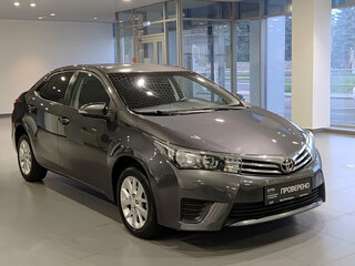 2014 Toyota Corolla XI (E160, E170, E180), серый, 997000 рублей, вид 3