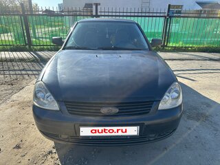 2007 Lada (ВАЗ) Priora I, чёрный, 260000 рублей, вид 2