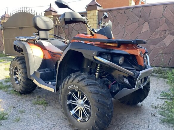 2015 CFMoto CF500-X5, оранжевый, 665000 рублей