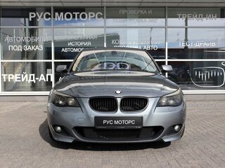 2007 BMW 5 серии 530i V (E60/E61) Рестайлинг, серый, 1390000 рублей, вид 2